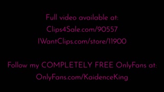 Blonde Goddess gives oily ass worship JOI