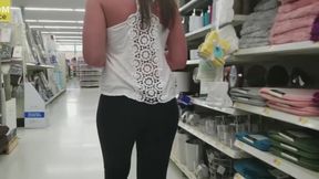 MILF Public Nudity at The Walmart - Big Tits and Public Masturbation