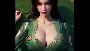 Digital Goddess Awakens Desire in Stunning 3D Hentai Fantasy Realm