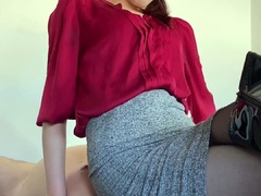 Amateur teen porsha solo action