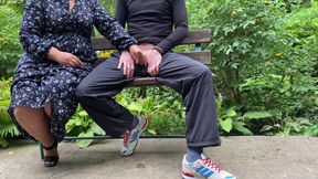 Cuckold hubby will be happy with stranger's cum in condom