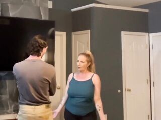 Sexy Breasty Aged mother I'd like to fuck Danni Jones' Son's Ally Fixes Her Abode and Her Snatch - 32 Year Age Aperture!!