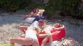 Real Outdoor Groupsex Fuckfest