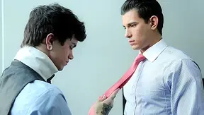 Jake Bass Ricky Roman Heat Up the Sheets in Wild Banker Booty Call – 18+