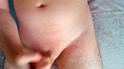 His sticky load dribbled everywhere after an INTENSE rubbing