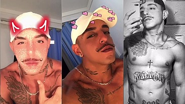 CAFUÇU TATUADO E EXIBICIONISTA