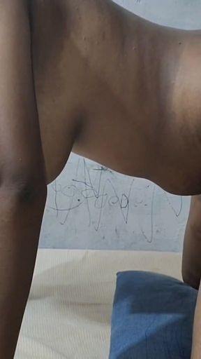 Telugu housewife in boyfriend massage and sucking and hard fucking   Clip 2