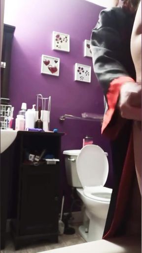 Hot pantiless skirt with strip, blowjob &amp; cum   Clip 1