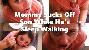 Step-Mommy Sucks Off Step-Son While He is Rest Walking_MP4 4K