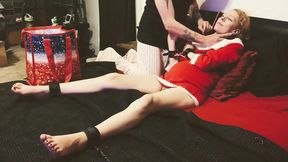 Christmas MILF Fucked and Impregnated for the Holidays