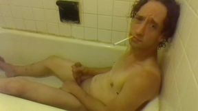 Trying to Pee on My Boobies