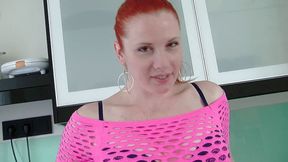 Fannie is nasty redhead that loves to masturbate