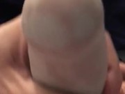 He Jerks Off with Silky Tenga Egg