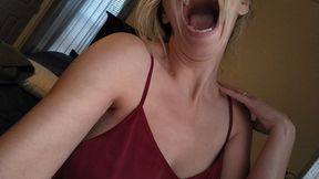 Epic yawn! See how long