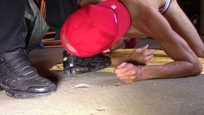 2075 hto sewx with sneaker feet and foot humilation