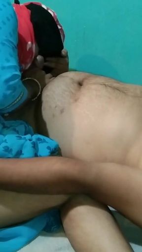 Captivating moment from "On demand in mouth by hindu"