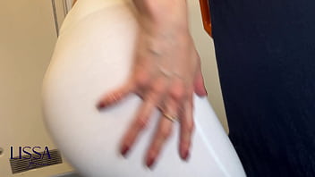 Dirty couple piss and cum a train and kiss with cum on face and suck nose, with walk and piss on wet pants