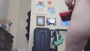 Trying on All My Skirts