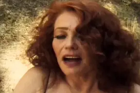 French beauty sucks cock straight from the ass