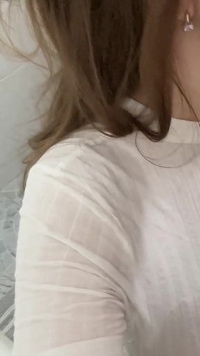 Sex in the Bathroom. My Perfect Wet Boobs. Tear These Pants off Me and Fuck Me Properly. Full Video
