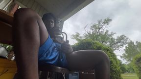 I Got Up Early In The Morning Just So I Can Have A Gooning Session On The Front Porch With Me Nutting