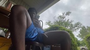 I Got Up Early In The Morning Just So I Can Have A Gooning Session On The Front Porch With Me Nutting