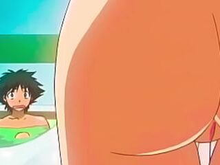 Hentai Uncensored - My girlfriend's stepsister gives me a handjob in the bathroom