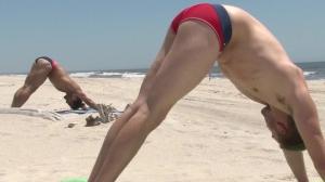 Str8togay.com: Rimming in public among muscled jock Jack Radley