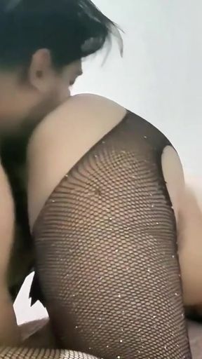 Captivating moment from &quot;My hot girlfriend gives me her ass for the first time first anal crempie Ft Eddie Queens Part 1&quot;