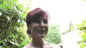 Joyce the Hairy Granny Fucked in the Ass
