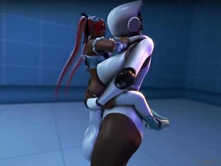 Haydee the Sexy robot - 3D Porn Parody Clips Compilation