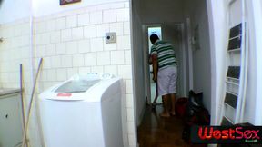 empregada nao queria so limpar a sala, mas dar o cuzinho tambem - alessandra dias - tony tigrao - - -