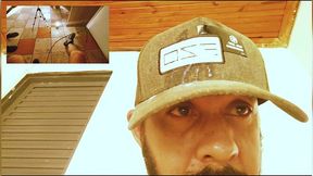 smoking n boots fetish - cum on my cap