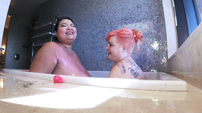 Bathing Beauties (Full Scene) with Miss LingLing and Mischievous Kitty