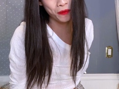 Sexy Asian Ladyboy Masturbating