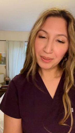 10 min POV Girlfiriend Hygienist Luna does a quick dental exam on you before our date! But I notice your boner so I instruct you how to jerk off 2 e