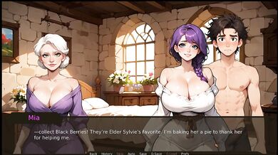 Farmer Exhib Public Shame With Huge Tits Jiggling Out In Hentai Game