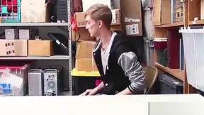 Twink Security Officer Raw Fucks Inked Suspects Tight Ass