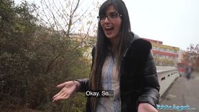 Happy Pakistani woman fucks a stranger in the public toilets