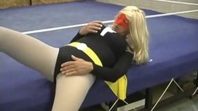 Transformation, Cross Dresses As Fly Girl Masturbates In Spandex