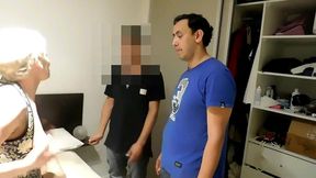cojiendome a mi cunado y termine cojiendome a mi hijastro y un amiguito de ellos (2)