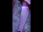 Stiletto Heels Fondling Short Tease Biggest Silicone Boobs Sissy Big Silicone Tits
