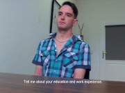 Dirty Scout 235 - Guy Did An Interview And Gets His Ass Pounded