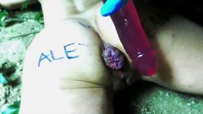 Outdoor anal whore - Dirty arse British milf - Full movie triple AAA