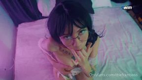 Step sis LUNA gets rectal creampied by boss in front of phat ass, best amateur rectal sex!