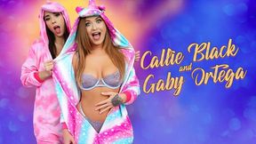 Watch libidinous Nicky Rebel and Callie Black's dirt