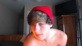 Beau Jacks Off, Cums