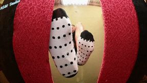 Jen dotted sock crush!- MOV