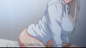 An Office Worker Is Captured by 4 Girls