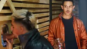Latino boys enjoying hardcore anal loving in a public spot